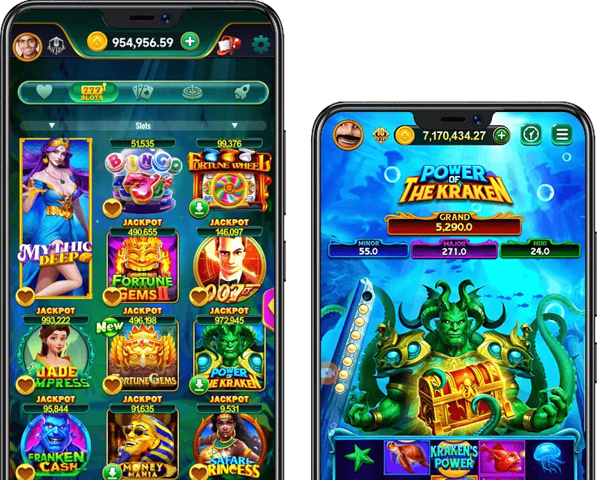 Giao diện nhiều trò chơi casino, nổ hũ, bắn cá